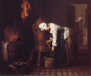 Jean Baptiste Simeon Chardin The Water Urn oil painting reproduction